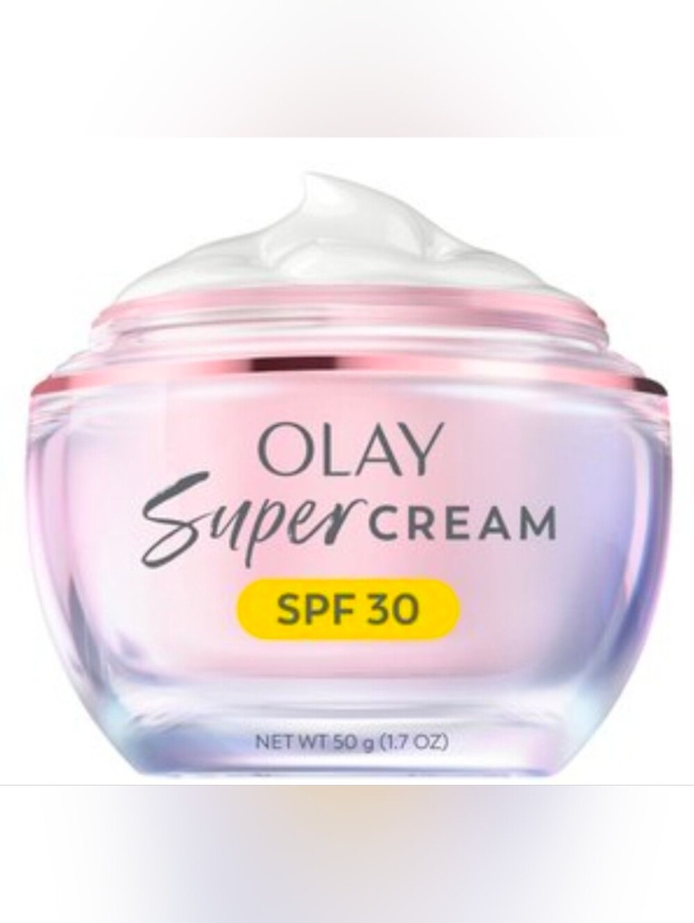NWT Olay Super Cream Facial Moisturizer with SPF 30, 1.7 oz